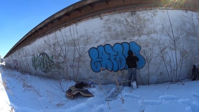 Сделали первый весенний кусок Graffiti 