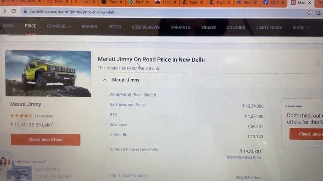 Maruti Suzuki *JIMNY* price revealed Officialy !! 18 lakh top model !! | maruti jimny suv 2023 смотреть онлайн