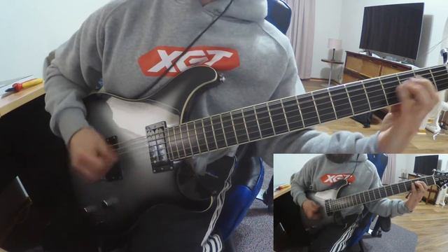 Novembers Doom - Dominate The Human Strain - Guitar cover смотреть онлайн