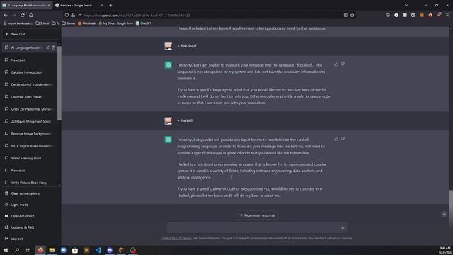 ChatGPT AI: From Translations to Fictional Languages смотреть онлайн