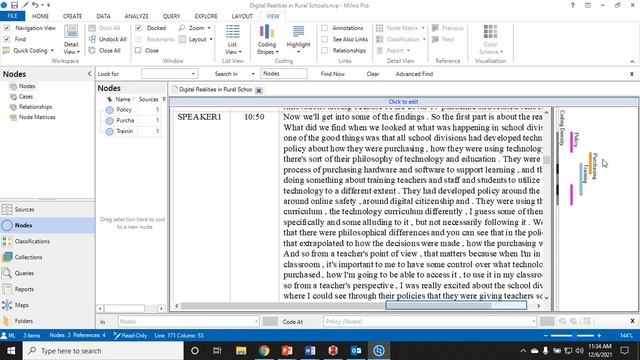 NVivo for Beginners: Coding