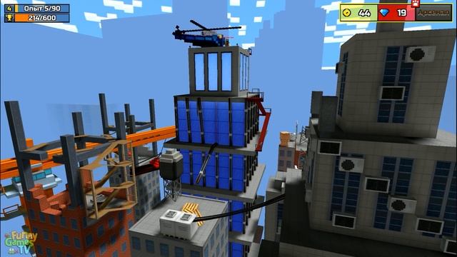 КВАДРАТНЫЙ Counter Strike видео про сражение Майнкрафт героев в онлайн игре Pixel Gun 3D смотреть онлайн