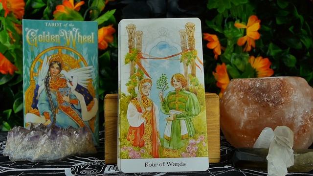 Tarot of the Golden Wheel Flip Through смотреть онлайн