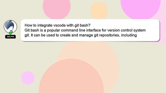 How to integrate vscode with git bash? смотреть онлайн