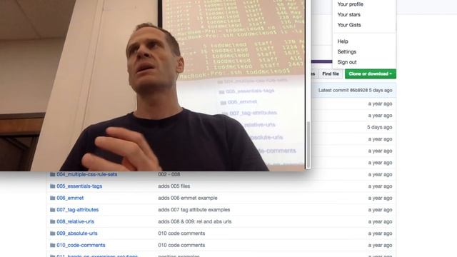 Github Clone Tutorial смотреть онлайн