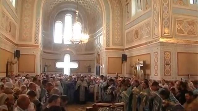 В Севастополь прибыла мироточивая икона пресвятой Богородицы «Умягчение злых сердец».