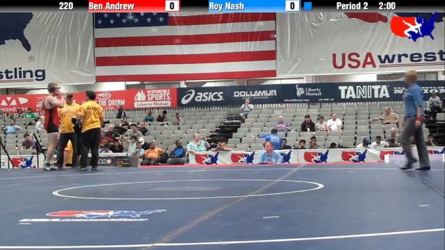 Ben Andrew vs. Roy Nash at 2013 West Jr. Freestyle Regional смотреть онлайн