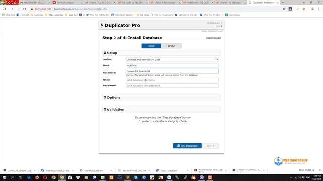 Hướng dẫn Cài đặt website dùng Duplicator смотреть онлайн