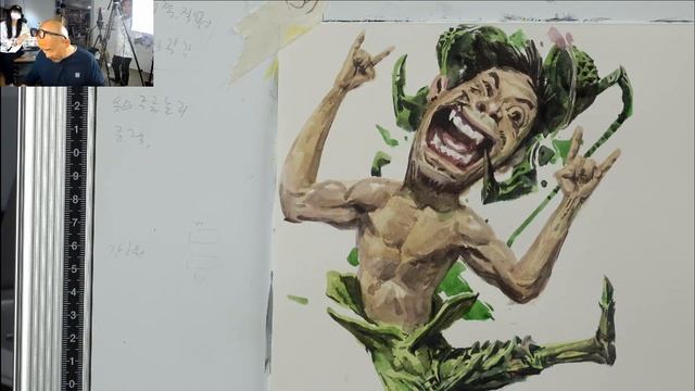 2020.05.01 Live Drawing (Watercolor session) смотреть онлайн