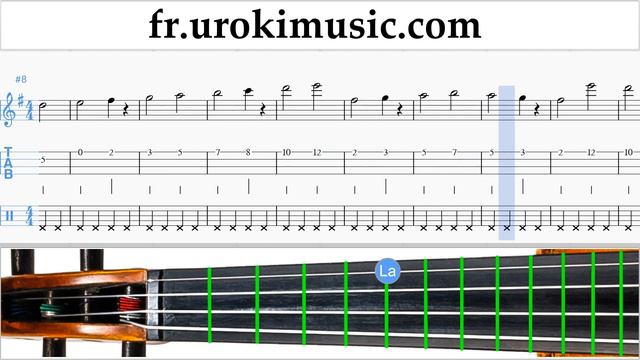 Comment Jouer Du Violon The Pink Panther - Theme Song Tab Tablature Partie#1 Exerce Um-i829