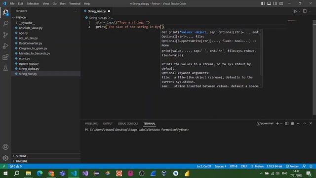 Get string size in Bytes in Python смотреть онлайн