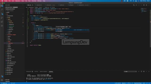 33 Reactjs Tutorial - Redux (Cara Dispatch Action) смотреть онлайн