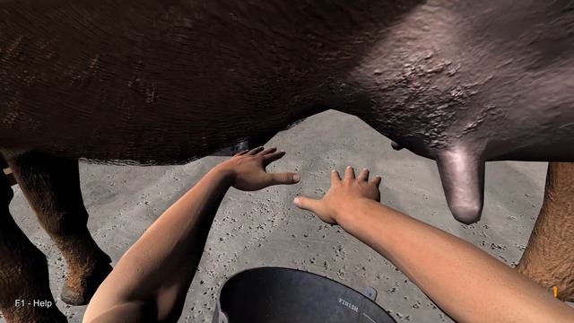 I Can Milk Cows|Hand Simulator смотреть онлайн