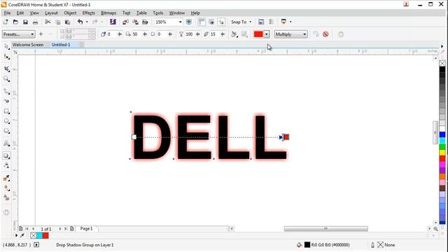 CorelDraw x7 full tutorial for beginners lesson 8 смотреть онлайн