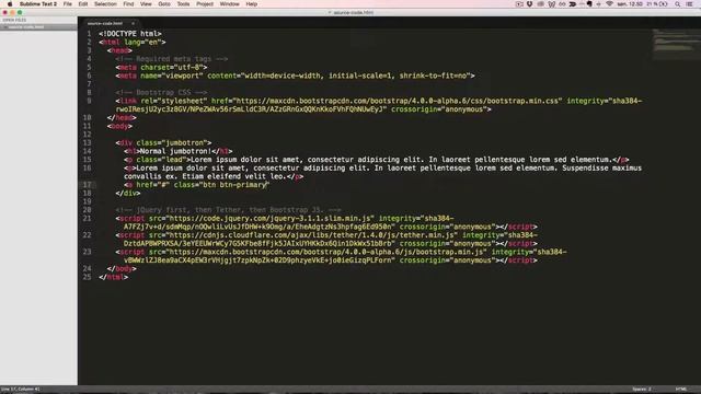 Bootstrap 4 (Alpha 6) components: Jumbotron смотреть онлайн