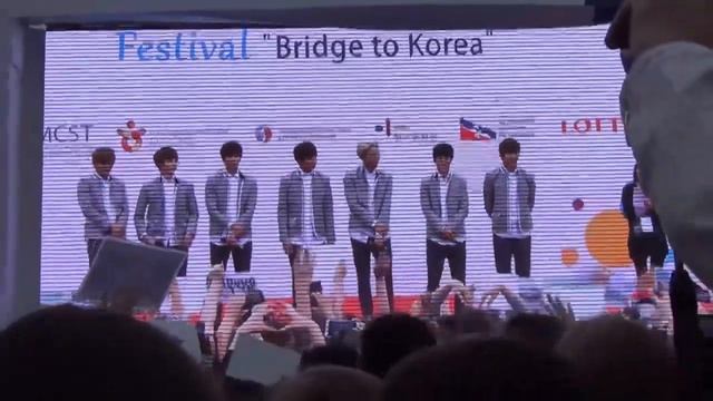 BTS, K-POP World Festival, Moscow 2014, June 15 Фестиваль Мост в Корею. РЕПОРТАЖ смотреть онлайн