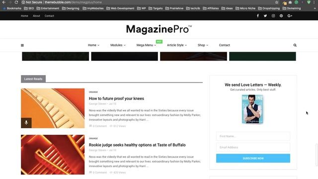 MagPlus - Best WordPress Magazine theme for Blog смотреть онлайн