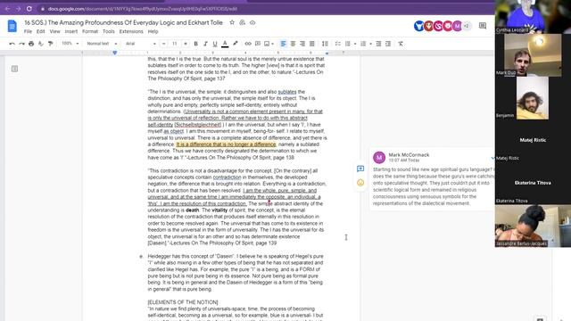 16 SOS.) The Amazing Profoundness Of Everyday Logic and Eckhart Tolle (HEGEL SOS 16) смотреть онлайн