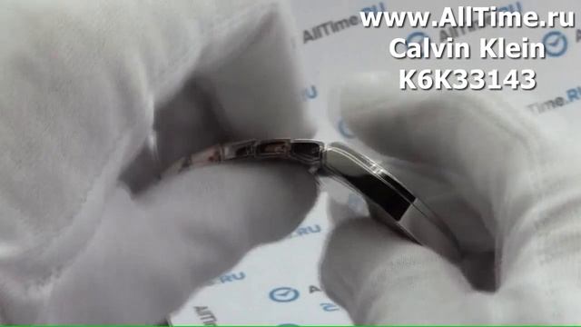 Обзор. Женские наручные часы Calvin Klein K6K33143 смотреть онлайн