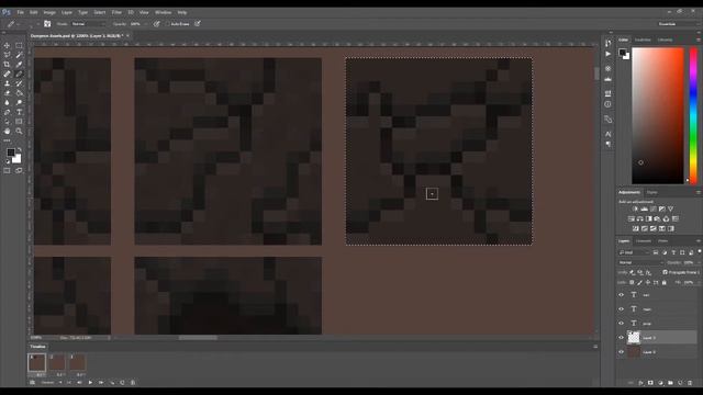 Creating Pixel Tiles with Photoshop смотреть онлайн