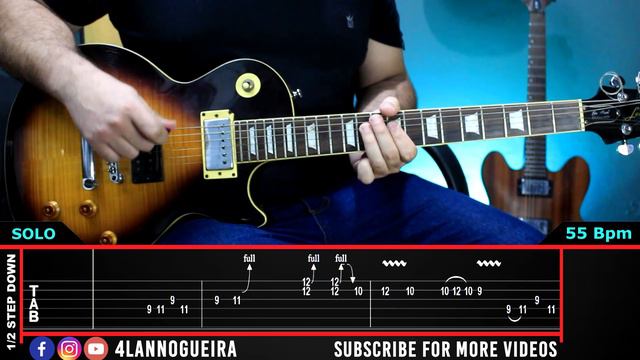 Mama I'm Coming Home - Ozzy Osbourne (Solo Lesson with Tabs + Normal/Slow Speed) смотреть онлайн