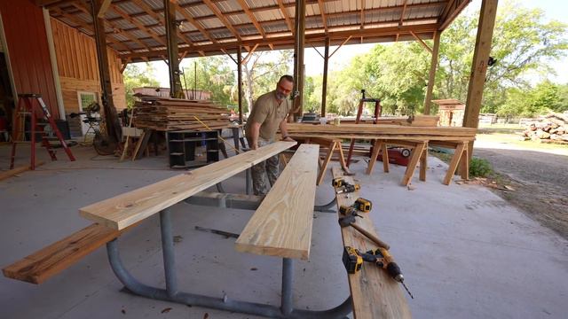 A New Picnic Table For A Special Church смотреть онлайн