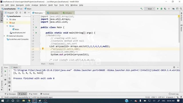 Arrays.asList | List.of | new Arraylist( ) | Difference | Examples | Java Shastra смотреть онлайн