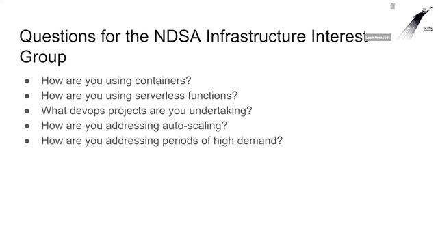 2020-09-21 NDSA Infrastructure Interest Group - Docker for System Integration Testing смотреть онлайн