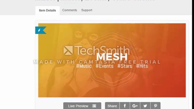 MESH Music, Events, Clubs Theme Review смотреть онлайн