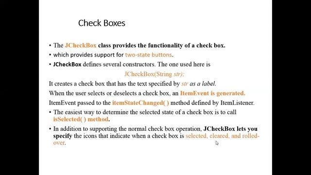 Java Swing components with practical examples смотреть онлайн