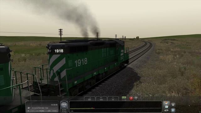 Train Simulator 2021 - [EMD GP9] - Sweetgrass Grain [GWD079] - 4K UHD смотреть онлайн