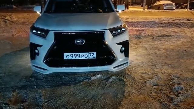 Тюнинг обвес Toyota Highlander в стиле Lexus. 11-13 год. MrJeep.ru смотреть онлайн