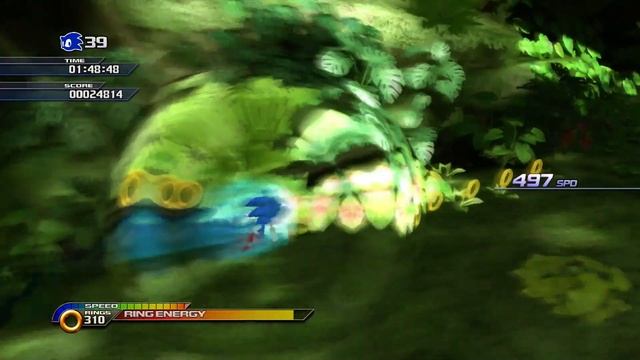 Sonic Unleashed Jungle Joyride Day Act 1 Basic Run (3:20.90) смотреть онлайн