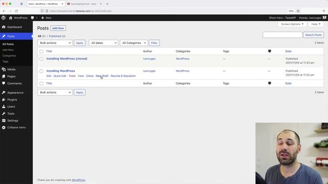 Create Draft Revisions using Yoast Duplicate Post in WordPress смотреть онлайн