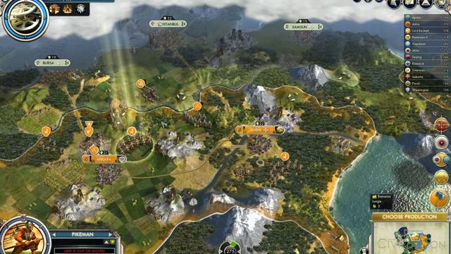 Let's Play Civilization V: Gods & Kings Multiplayer [Atilla is a party pooper] смотреть онлайн