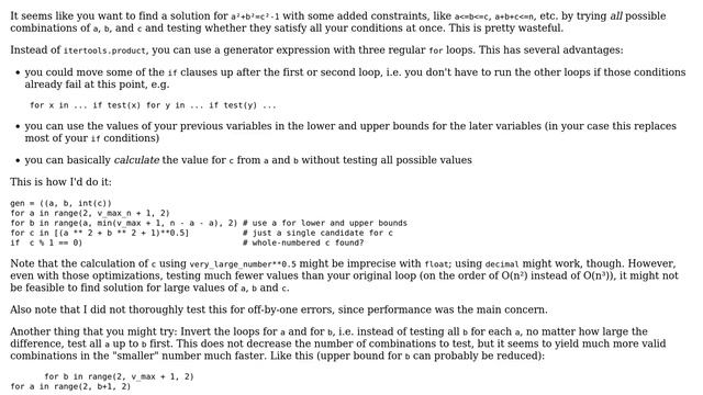Python generator for "barely obtuse" triangles (Project Euler 224) (3 Solutions!!) смотреть онлайн