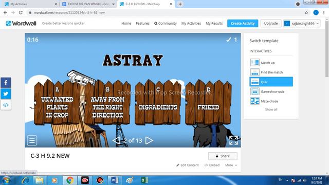 WORDWALL GAME वर्डवाल गेम कैसे बनाएँ HOW TO MAKE INTERACTIVE GAMES смотреть онлайн