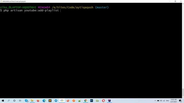 Laravel php artisan komandası ilə arqumentin qiymətini ekrana çıxardıq | AytiQaqashBot смотреть онлайн