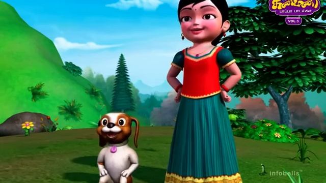 Karadi Mama - Tamil Rhymes 3D Animated смотреть онлайн