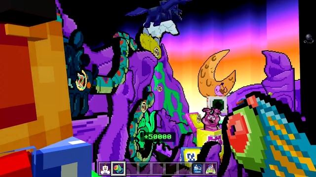 Buzz Lightyear Space Ranger Spin! [1] | Disney World Adventure | Minecraft смотреть онлайн