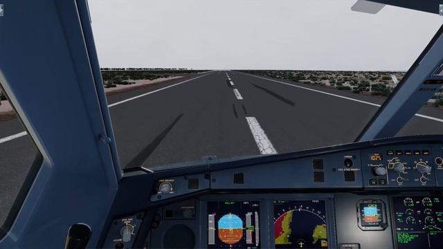 Airbus A330-300 Landing In Tanzania, Airport Kilimanjaro