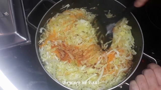 Такой вкуснятины вы еще не ели!!! Тушеная капуста с Краковской колбасой! смотреть онлайн