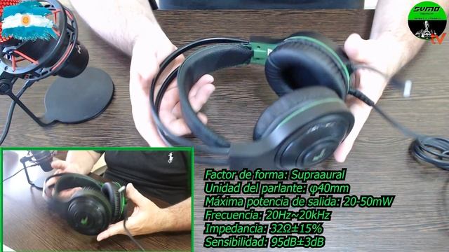Auriculares Xtech XTH 560 Insolense - Me Sorprendieron mucho y te lo Cuento смотреть онлайн