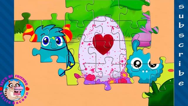 Endless Monsters For Kids Animated Puzzle & Song for Baby смотреть онлайн