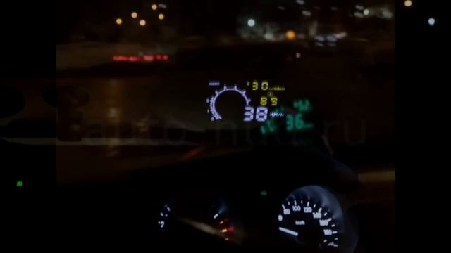 Heasd Up Display OBD-II HUD Моя приборная панель на стекле