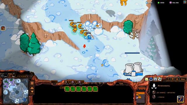 Мультяшный StarCraft \ StarCrafts mod \ Carbot animation studio смотреть онлайн