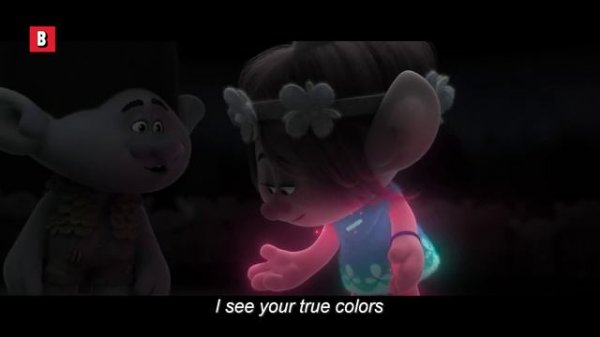 Branch sings his true love for Poppy | Trolls SONG "True Colors" | CLIP