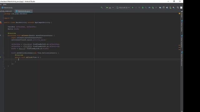 Android Studio (CheckBox) смотреть онлайн
