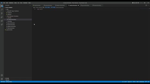 HOW to CODE THORS HAMMER (1/2) | Datapack Tutorial | 1.19 Java Minecraft смотреть онлайн