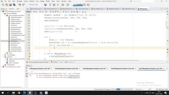 16/17 - Hotel Management System | Java Project | Creating Driver Information Class смотреть онлайн